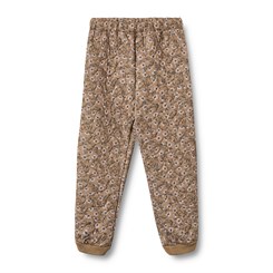 Wheat Thermo Pants Alex - Caramel anemones